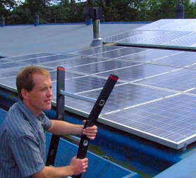 Lennart - proud owner of large, self-installed PV battery