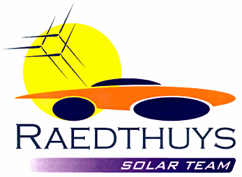 New logo of Raedthuys Solar Team, under the umbrella sponshorship of an important Dutch sustainable energy company.